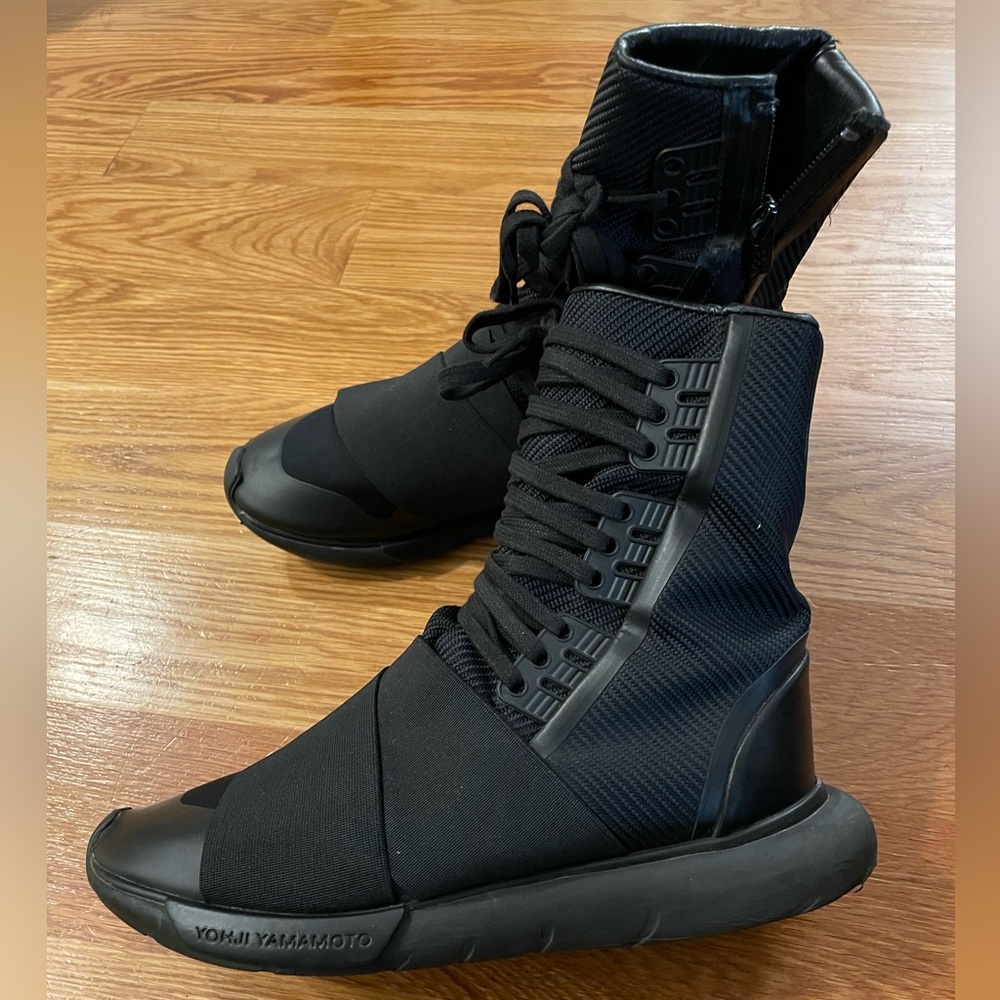 adidas Y 3 Qasa Boot 'Black' (Used) no box